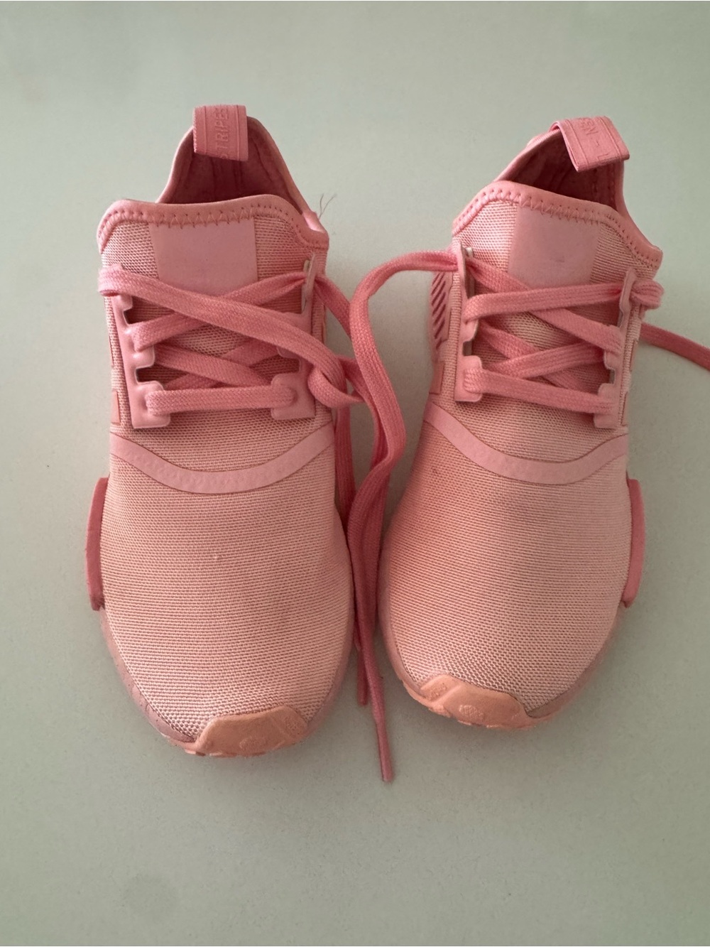 adidas Pink Knit Lace-Up Women's Sneakers